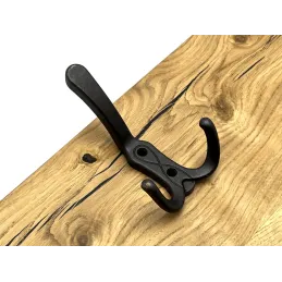 Porte-manteau rustique KARIBA / Cuivre noir