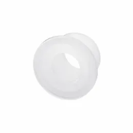 Rondelles en PVC pour vis de poignées de portes vitrées – 10 pièces / Transparentes