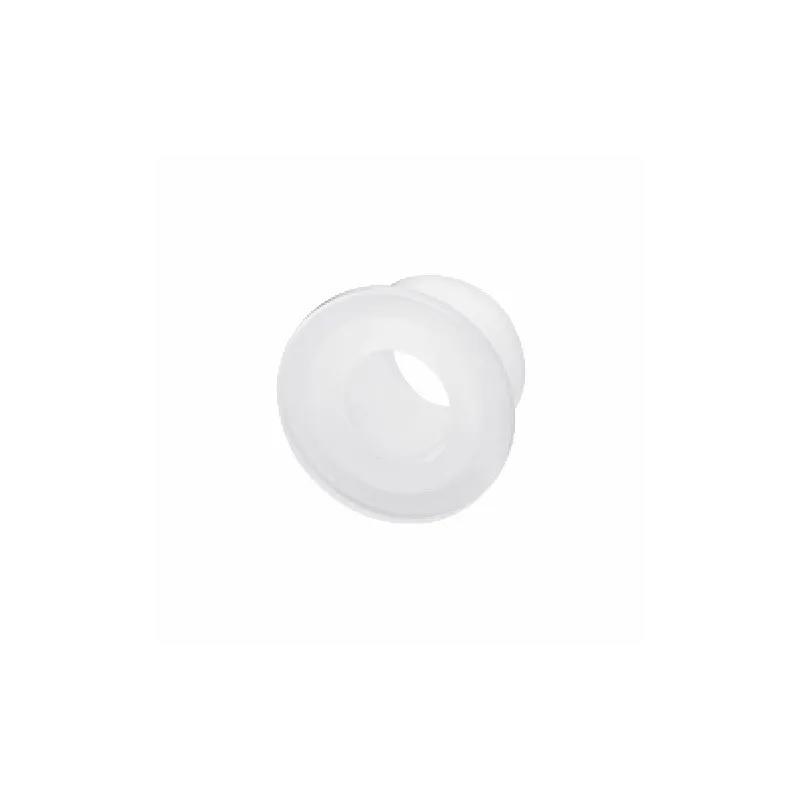 Rondelles en PVC pour vis de poignées de portes vitrées – 10 pièces / Transparentes