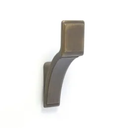 Patère rustique GAUDO / Laiton patiné