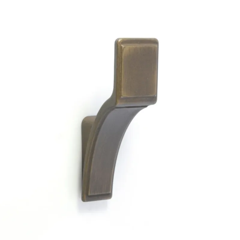 Patère rustique GAUDO / Laiton patiné