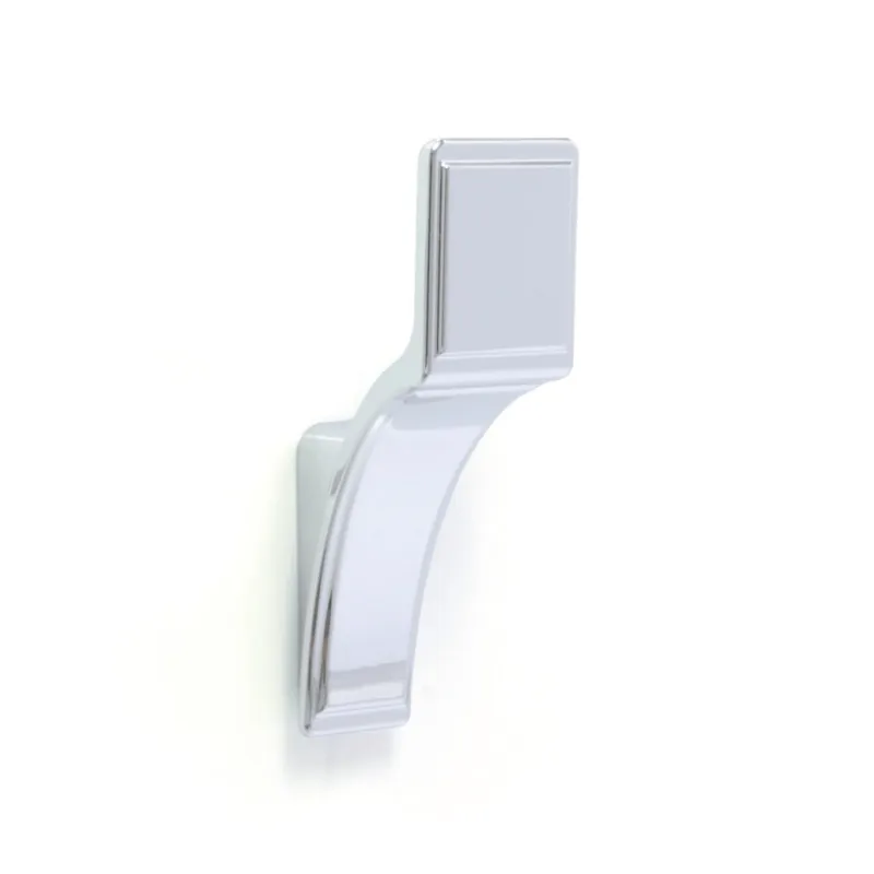 Patère rustique GAUDO / Chrome brillant