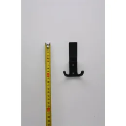 Patère BONA / Noir mat