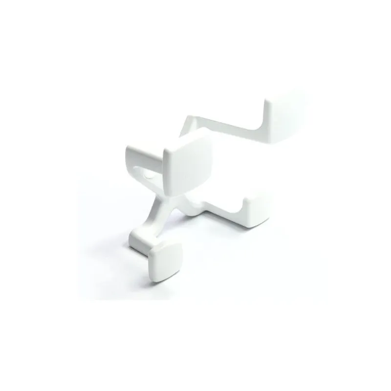 Patère SANTOS / Blanc mat