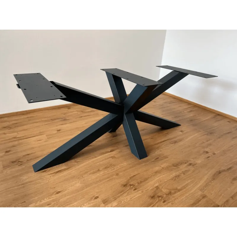 Structure de table SICILIA / Noir mat