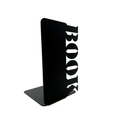 Support pour livres BOOK / Noir mat ‬