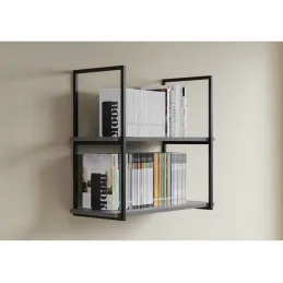 Support pour livres BOOK / Noir mat ‬