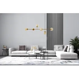 Profil décoratif à lattes ASTI / Argent