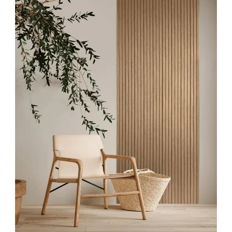 Profilé décoratif à lattes OLMO / Chêne doré