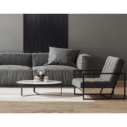 Profil décoratif à lattes OLMO / Chêne noir