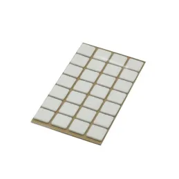 Patin adhésif en feutre 20x20 / Blanc – feuille
