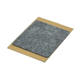 Patin adhésif en feutre 120 × 100 mm / Gris