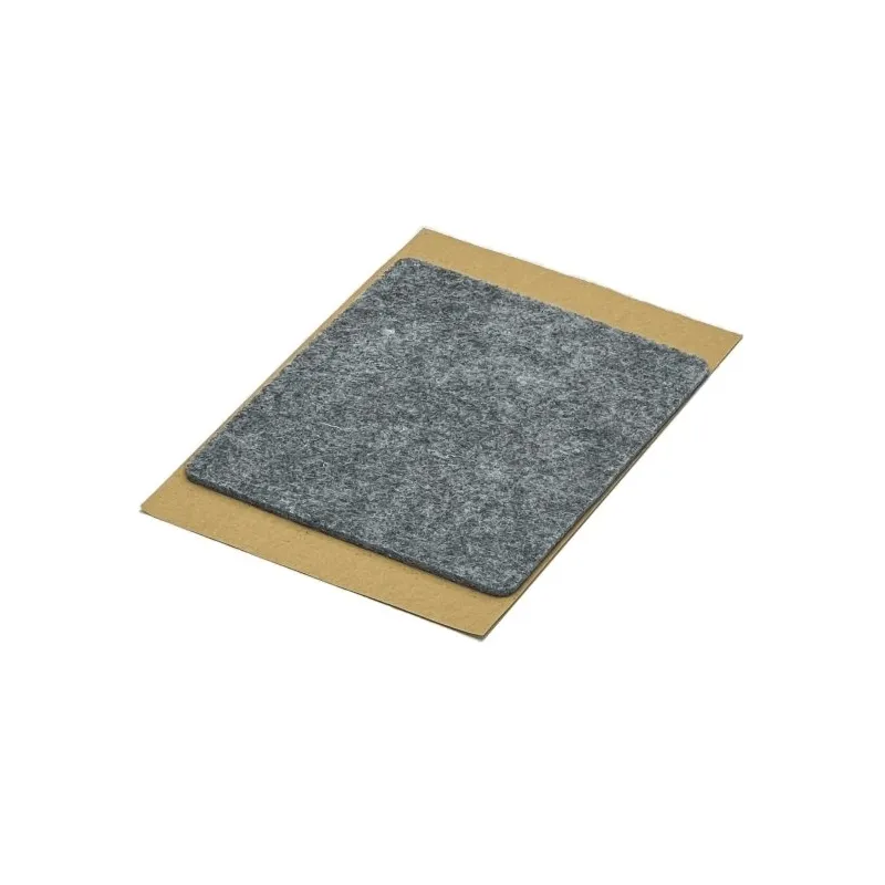 Patin adhésif en feutre 120 × 100 mm / Gris