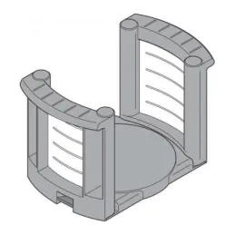 Support pour assiettes / Gris