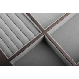Organiseur coulissant pour bijoux NIKOL / Marron