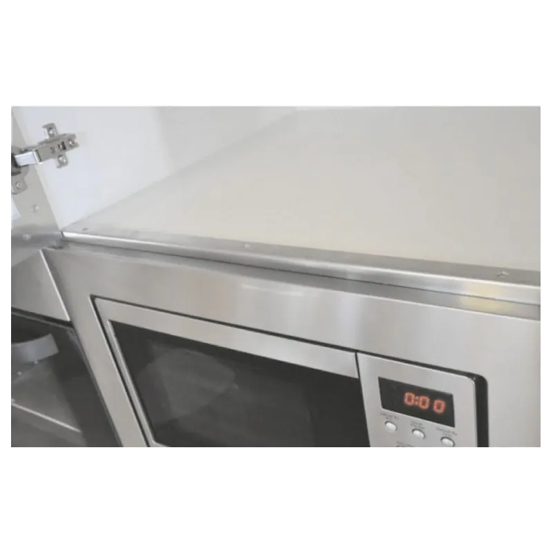 Profilé de protection supérieur pour four / Inox