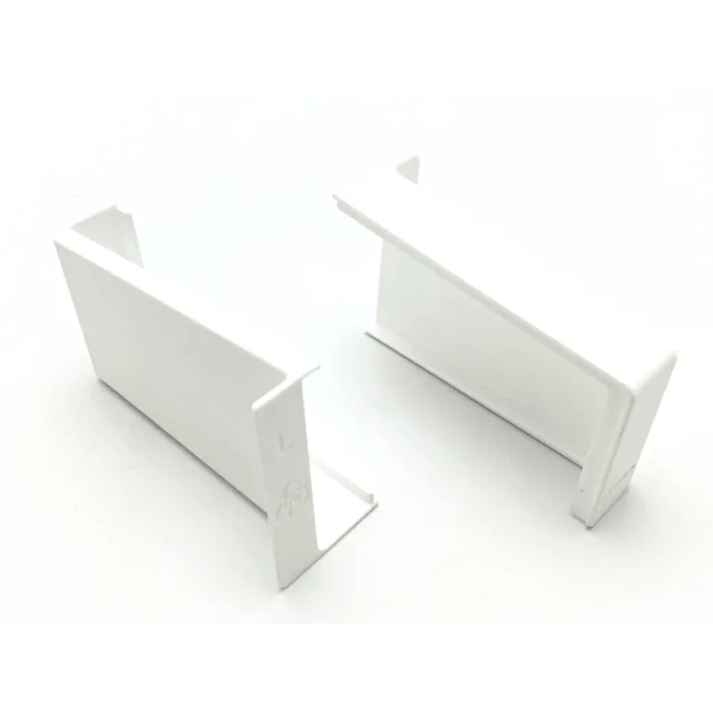 Jeu de caches pour ferrure de suspension 806 – gauche + droite / blanc