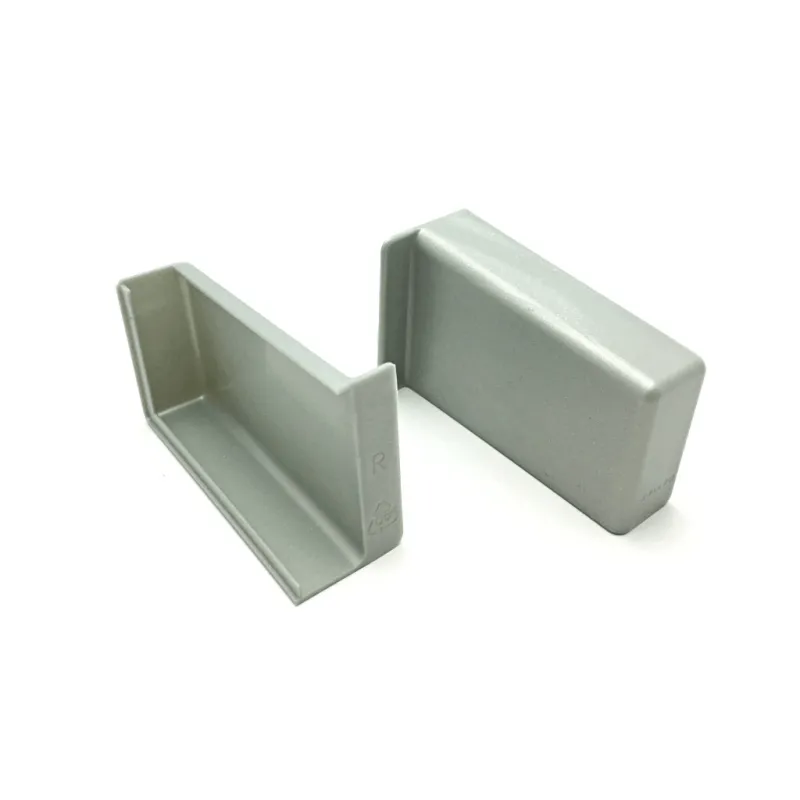Set de caches pour ferrure de suspension 806 – gauche + droite / Argent