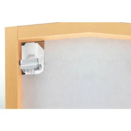 Kit de ferrures pour suspendre l’armoire 806 avec cheville / gauche + droite