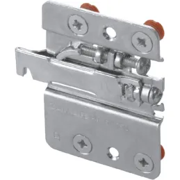 Kit de ferrures pour suspendre un meuble 807 avec cache – complet / blanc