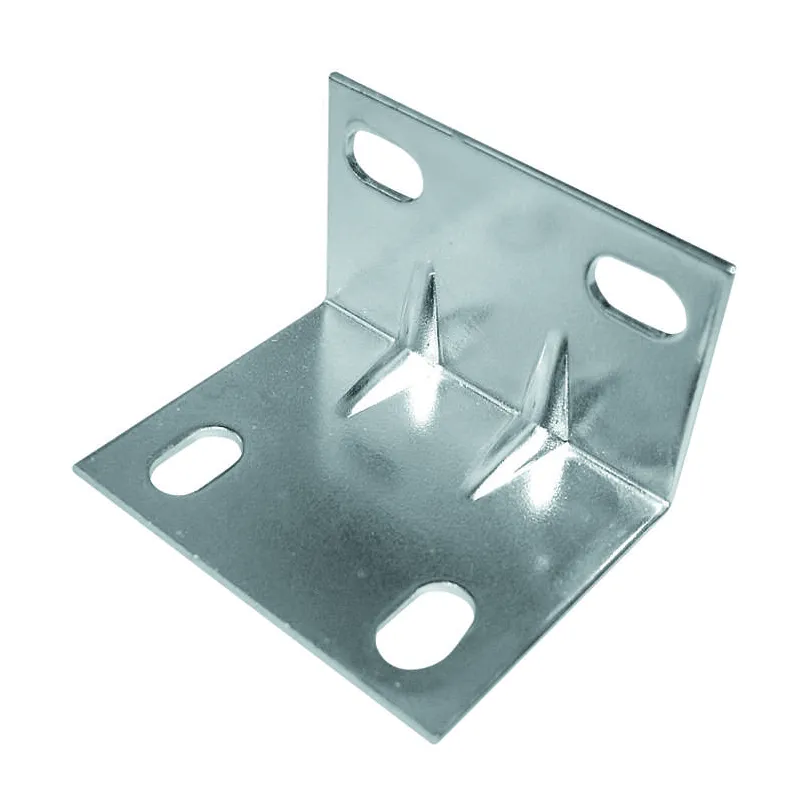 Équerre d’angle 50 x 42 / Zinc blanc