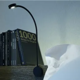 Éclairage LED pour meuble avec recharge USB Loox LED / Noir mat