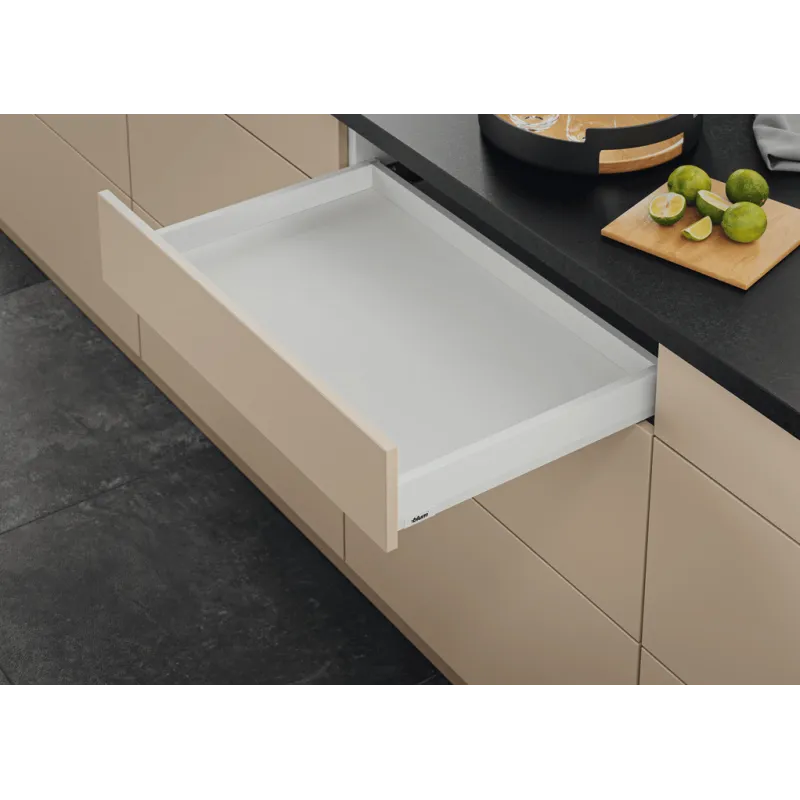 Boîte de cuisine BLUM - Merivobox « N » / Blanc soyeux