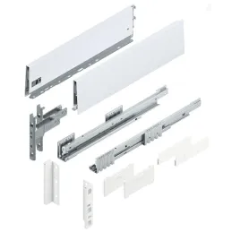 Boîte de cuisine BLUM – Merivobox « K » 40 kg / Blanc soyeux