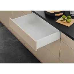 Boîte de cuisine BLUM – Merivobox « K » 40 kg / Blanc soyeux