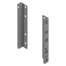Caisson de cuisine BLUM – Merivobox « E » avec barre de séparation 40 kg / gris indium