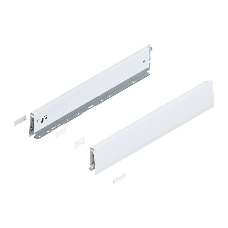 Côtés BLUM Merivobox « N » 68,5 mm / Blanc soyeux