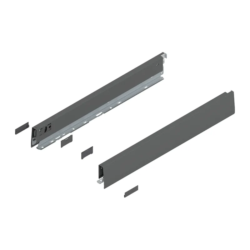 Parois latérales BLUM Merivobox « N » 68,5 mm / gris Orion