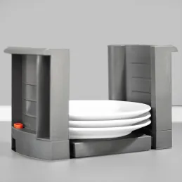 Support à assiettes IDEAL / Gris