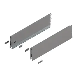 Côtés BLUM Merivobox « K » 129 mm / gris indium