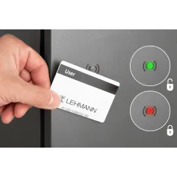 Serrure électronique CAPTURA RFID 13,56 MHz Mifare avec gâche A