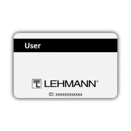 Carte utilisateur pour serrure électronique LEHMANN Captura