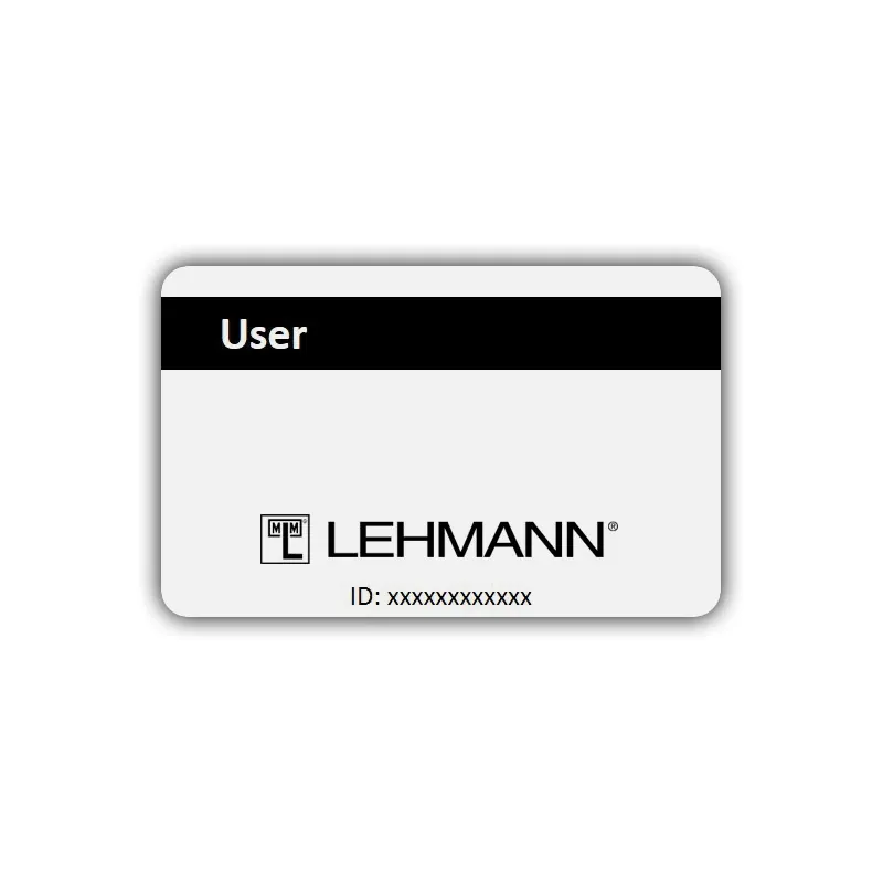 Carte utilisateur pour serrure électronique LEHMANN Captura
