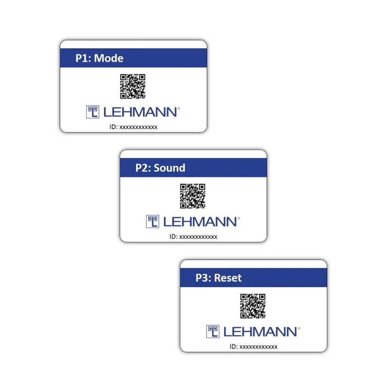 Kit de cartes d’installation pour serrure électronique LEHMANN Captura