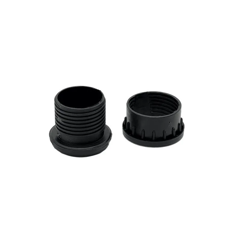 Embout inférieur réglable pour pieds de table de 60 mm / Noir