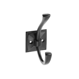 Porte-manteau ALEXA / Noir mat