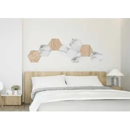 Élément décoratif mural / Daim doré