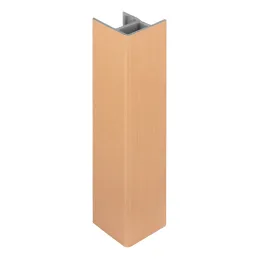 Raccord d’angle pour plinthe 90° / Cuivre brossé