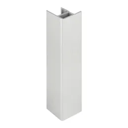 Raccord d’angle pour plinthe 90° / Aluminium brossé