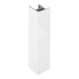 Raccord d’angle pour plinthe 90° / Blanc brillant