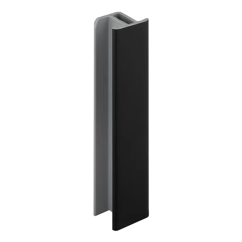 Raccord de socle traversant / Noir mat