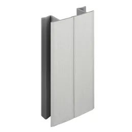 Raccord flexible pour plinthe / Aluminium brossé