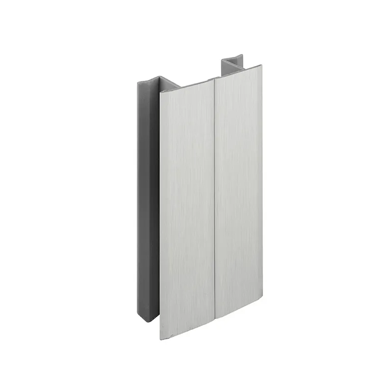 Raccord flexible pour plinthe / Aluminium brossé