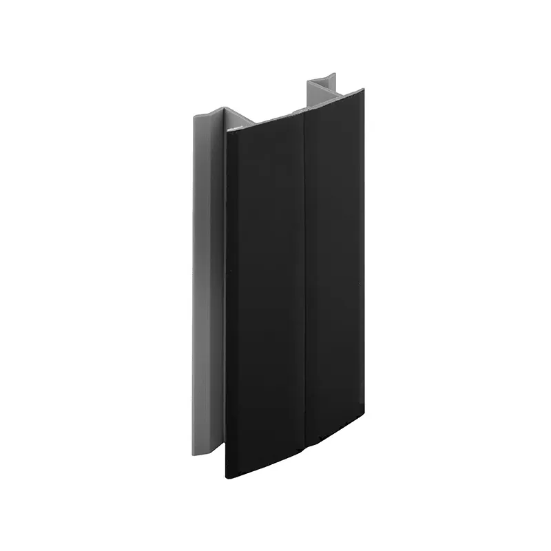 Raccord flexible pour plinthe / Noir brillant