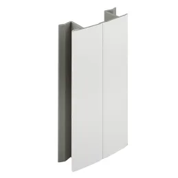 Raccord flexible pour plinthe / Blanc brillant