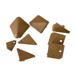 Kit d’embouts pour barre d’étanchéité DELTA / Beige